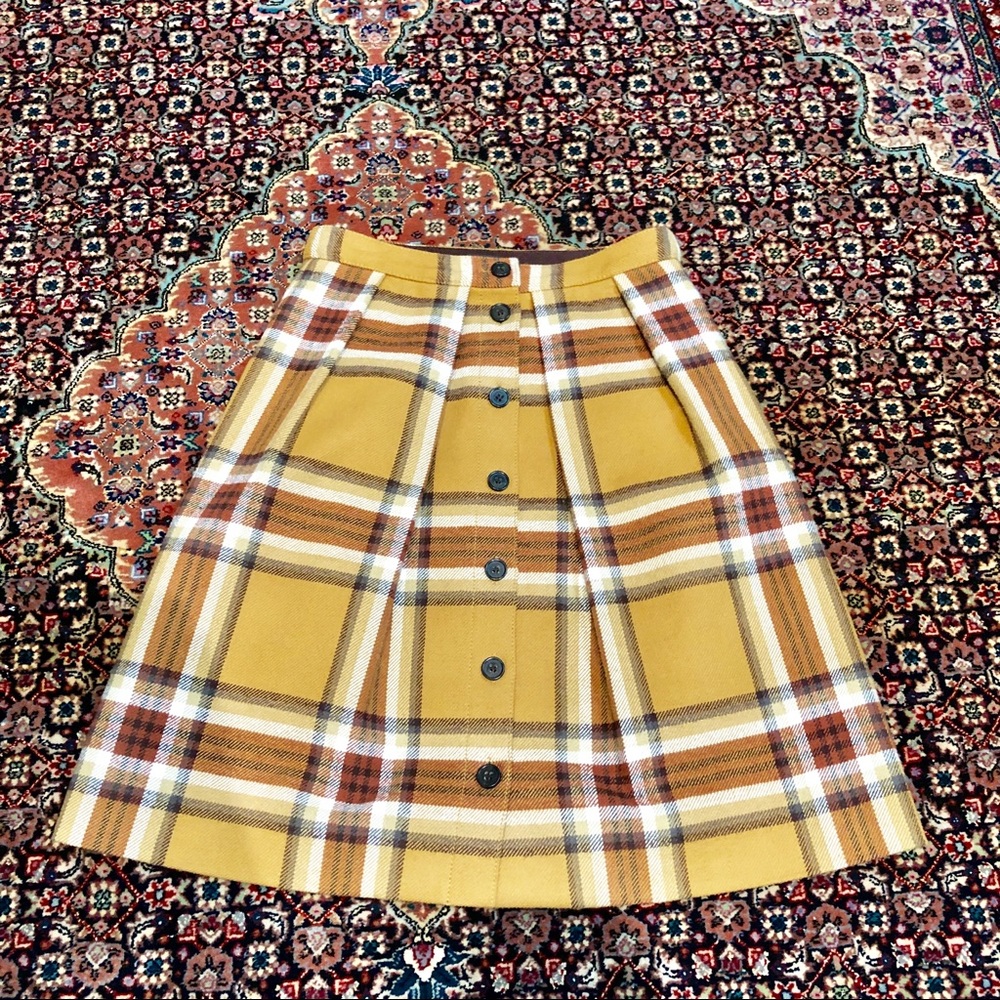 J. Crew Collection Patchwork Fall Winter Skirt